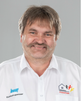 Das Bild zeigt Josef Gruber, den Nationaltrainer des Bundesverbandes Ausbau und Fassade.